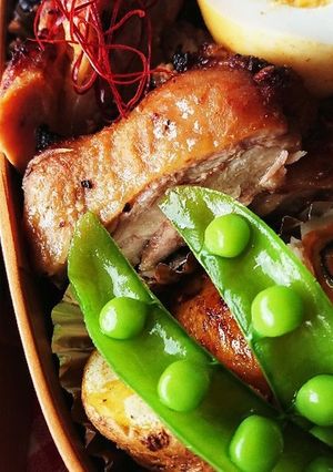 お弁当★スナップエンドウ煮浸し★作り置き-レシピのメイン写真
