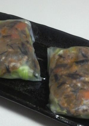 常備菜で簡単なんにもいらない生春巻き-レシピのメイン写真