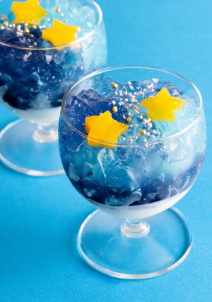 キラキラ星空ゼリー-レシピのメイン写真