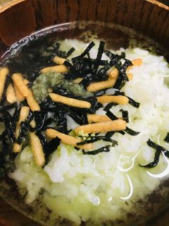 お茶漬け●きざみ青じそプラス-レシピのメイン写真