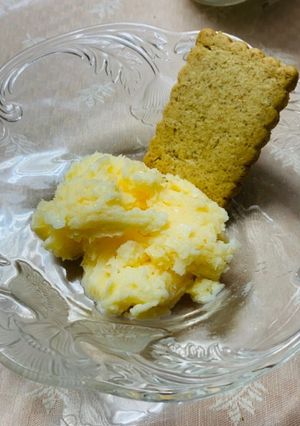 材料4つシンプル牛乳アイス-レシピのメイン写真