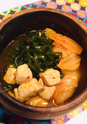 海藻美人の入場門★食べるダイエットスープ-レシピのメイン写真