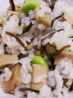 高野豆腐の混ぜご飯-レシピのメイン写真