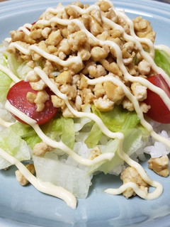 【減塩】豆腐そぼろのタコライス風【簡単】-レシピのメイン写真