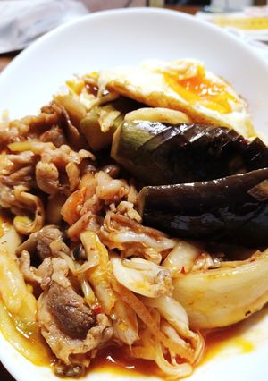 簡単!ぶたキムチ丼-レシピのメイン写真