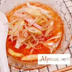 รูปของ 夏にぴったり＊冷やしピリ辛ラーメン