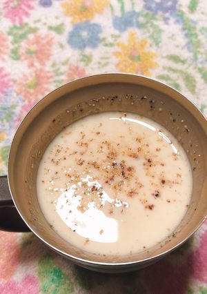 余った豆乳救済！混ぜるだけのコーンスープ-レシピのメイン写真