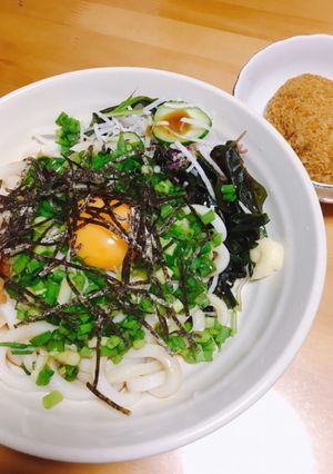 サラダうどん-レシピのメイン写真