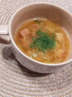 玉ねぎサフランスープ-レシピのメイン写真