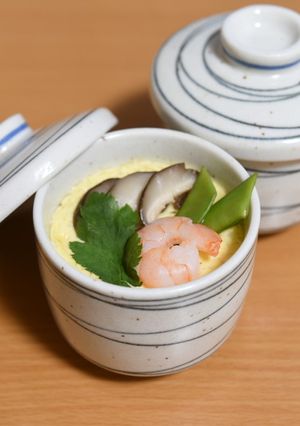 糖質制限◆簡単レンジで本格茶碗蒸し-レシピのメイン写真