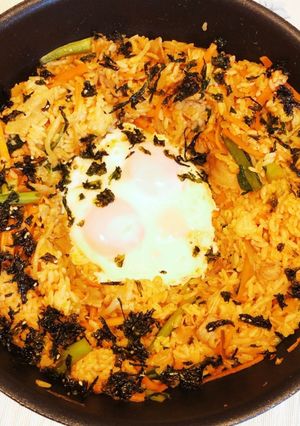 フライパンビビンバ-レシピのメイン写真
