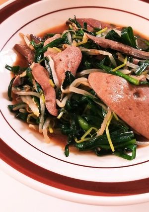 レバニラ炒め-レシピのメイン写真