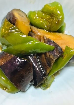 ピーマンとナスの炒め物・生姜醤油焼き-レシピのメイン写真