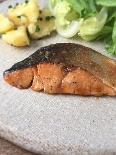 ☆鮭のガリバタ照り焼き☆-レシピのメイン写真