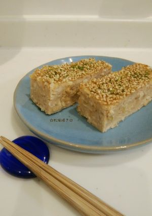 豆腐入り☆松風焼き-レシピのメイン写真