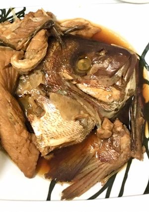 鯛のアラの甘辛煮〜私の覚書〜-レシピのメイン写真