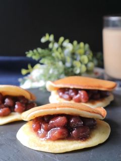 ホケミでしっとりどら焼き♪-レシピのメイン写真
