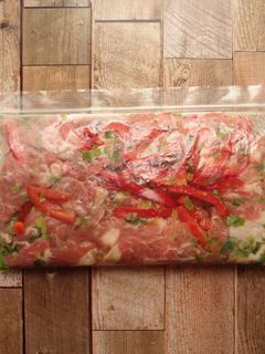 冷凍下味★豚肉のネギ塩だれ漬け-レシピのメイン写真