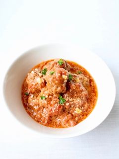 濃厚な旨味【ミートボール(トマトクリーム-レシピのメイン写真