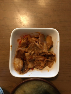 簡単!豚バラ肉のトンテキ風炒め-レシピのメイン写真