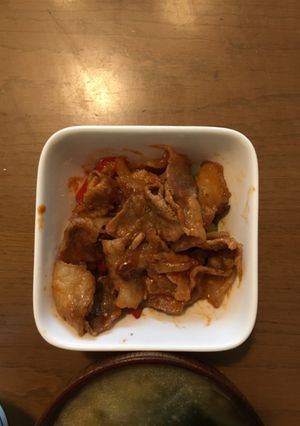 簡単！豚バラ肉のトンテキ風炒め-レシピのメイン写真