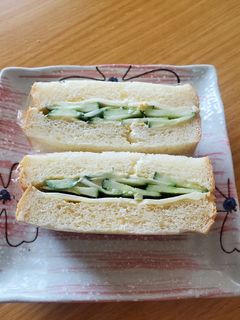 きゅうりサンド-レシピのメイン写真