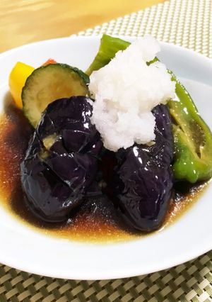 ナスのピリ辛揚げびたし-レシピのメイン写真