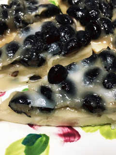 水無月 牛乳黒豆煮入り次の日もモチモチ!-レシピのメイン写真