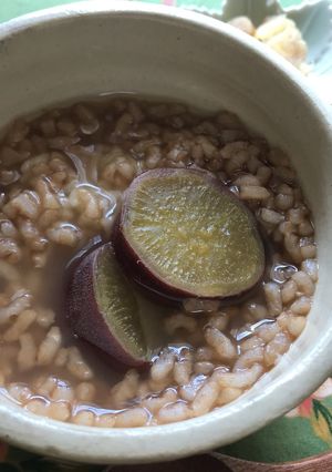 【電鍋レシピ】茶がゆ・芋粥＿山口郷土料理-レシピのメイン写真