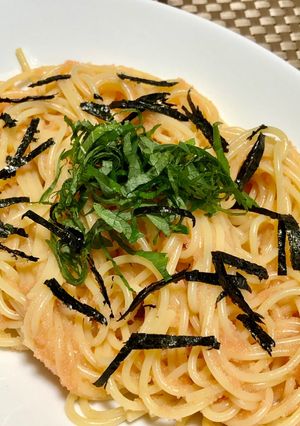 明太バター♡スパゲティ-レシピのメイン写真