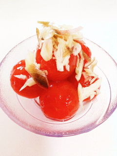 トマトのみりん漬け-レシピのメイン写真