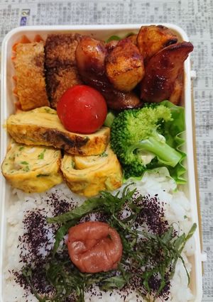 男子高校生弁当(^^)33-レシピのメイン写真