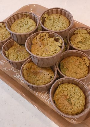 入れるの簡単、カップの抹茶ガトーショコラ-レシピのメイン写真