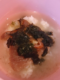 カツオのごま卵醤油漬けの、だし茶漬け-レシピのメイン写真
