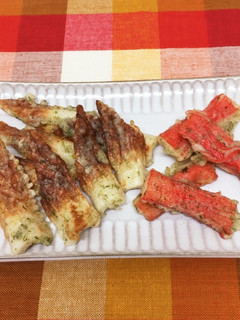 ちくわとカニカマの磯辺揚げ-レシピのメイン写真