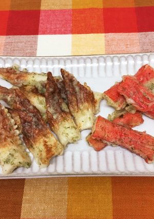 ちくわとカニカマの磯辺揚げ-レシピのメイン写真