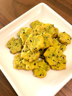 かぼちゃの皮で☆かぼちゃの葉っぱクッキー-レシピのメイン写真