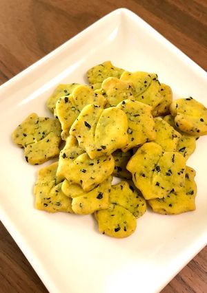 かぼちゃの皮で☆かぼちゃの葉っぱクッキー-レシピのメイン写真
