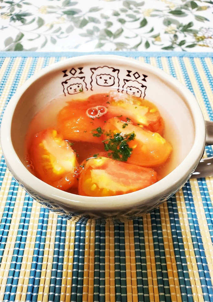 和風トマトスープ-レシピのメイン写真