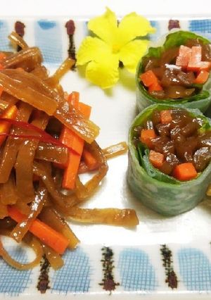 ミネラル豊富♡細切り昆布の炒め煮-レシピのメイン写真