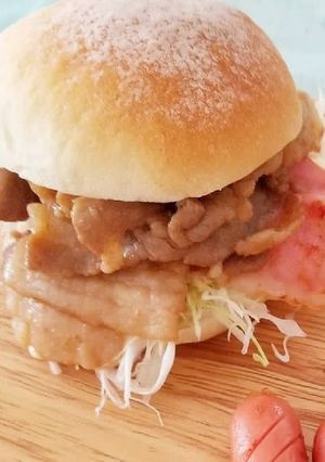 マッ○より上手い！ベーコンカルビバーガー-レシピのメイン写真
