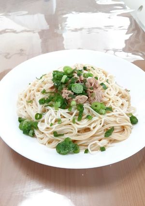 家事ヤロウ「あえるだけ！ツナ缶そうめん」-レシピのメイン写真