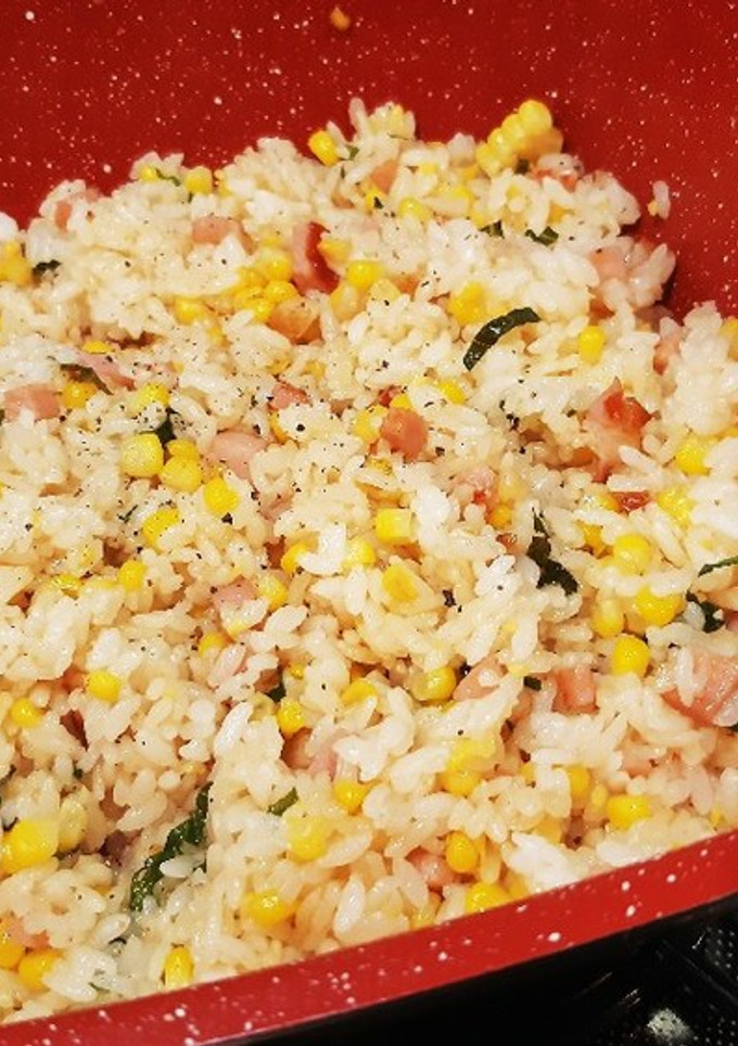 和風とうもろこしチャーハン-レシピのメイン写真
