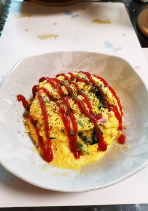 ワンボールでふわとろオムレツ-レシピのメイン写真