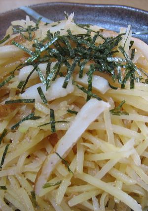 じゃがタラちくわの炒め物-レシピのメイン写真