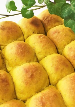 玉ねぎ塩麹入りかぼちゃちぎりパン-レシピのメイン写真