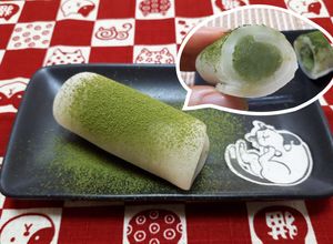 簡単和菓子！抹茶餡でもちもち和風クレープ-レシピのメイン写真