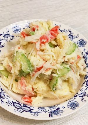 セロリとカニカマのポテトサラダ-レシピのメイン写真