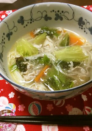 夏こそあったか中華にゅうめん-レシピのメイン写真