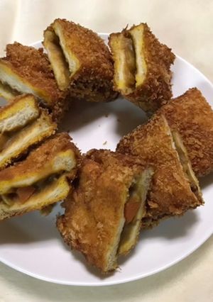 カレーリメイク！食パンでカレーパン-レシピのメイン写真